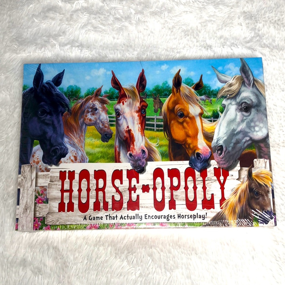 Horse-opoly Board Game Brand New